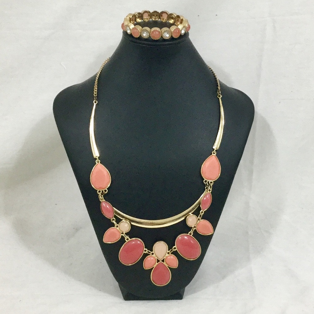 Necklace with Matching Bracelet